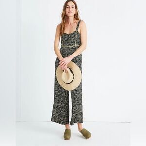 Madewell // Floral Button-Front Wide Leg Jumpsuit